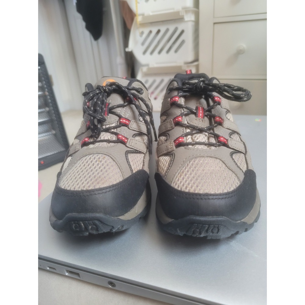 Merrell Shoe Low Lace Waterproof Hiking Sneakers Brown Black Size US 3.5 - Picture 4 of 9